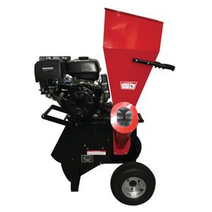 trituradora de ramas con motor térmico