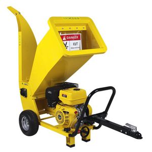 trituradora de ramas con motor térmico / de arrastre