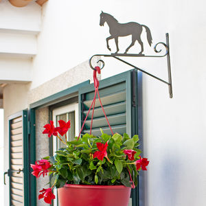 soporte de pared para plantas en maceta