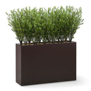 jardinera de fibra de vidrio