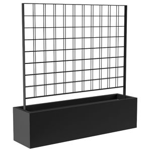 jardinera de metal