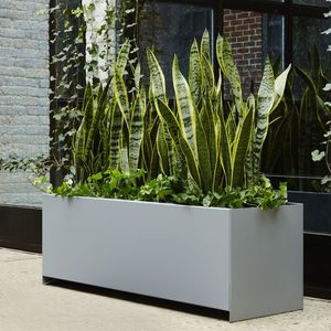 jardinera de aluminio