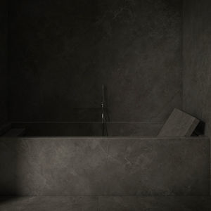 bañera rectangular
