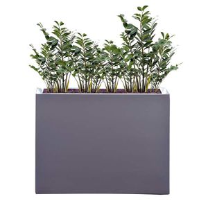 jardinera de fibra de vidrio