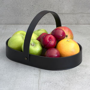 frutero de madera / de cuero / para hotel / para restaurante