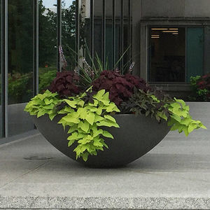 jardinera de hormigón