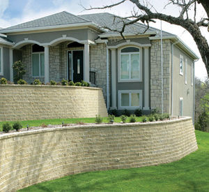 Bloque de hormigón decorativo - VALERA PRO DECO - PAVESTONE - para