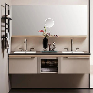mueble de lavabo doble