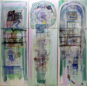 pintura acrílica