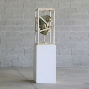 escultura de madera