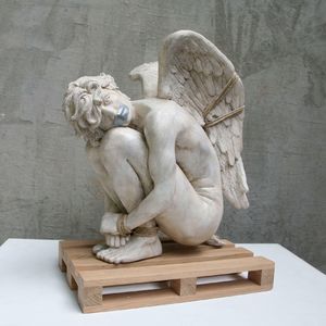 escultura de madera