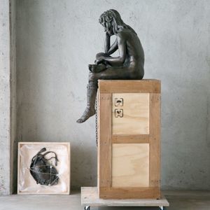 escultura de madera