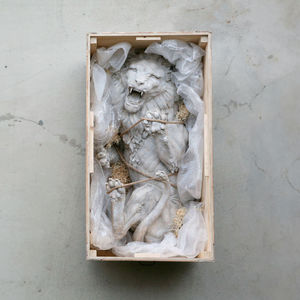 escultura de madera