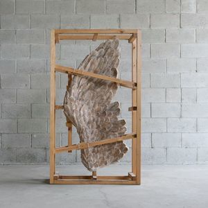 escultura de madera
