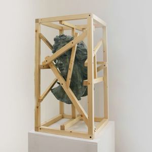 escultura de madera