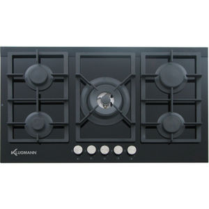 placa de cocina de vitrocerámica / de gas / de hierro fundido / con parrilla