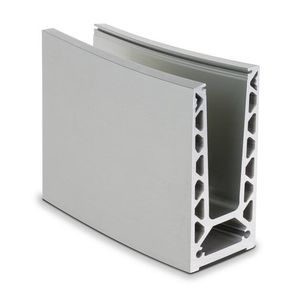 perfil de aluminio pulido
