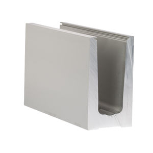 perfil de aluminio anodizado