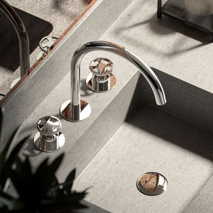 grifo bimando para lavabo