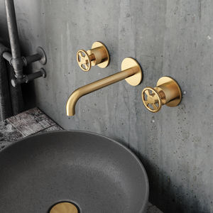 grifo bimando para lavabo