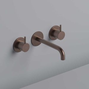 grifo bimando para lavabo