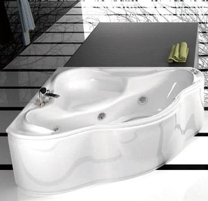bañera de esquina