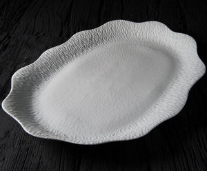 bandeja de servicio de porcelana de Limoges