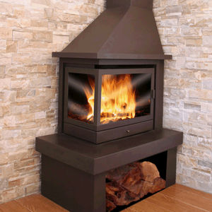 Chimenea de esquina - Todos los fabricantes de la arquitectura y del