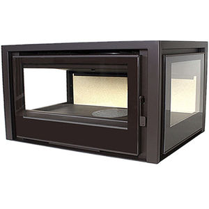 Chimenea insertable de 3 caras - HS 80 3 CARAS CRYSTAL - Chimeneas