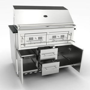 mueble para placa de cocina para jardín