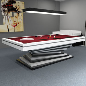mesa de billar contemporánea