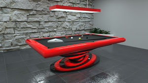 mesa de billar de diseño original