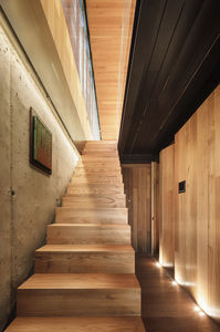parquet multicapa / para pegar / clavado / de roble