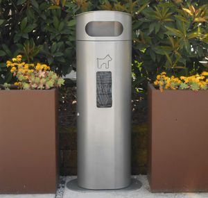 cubo de basura canino