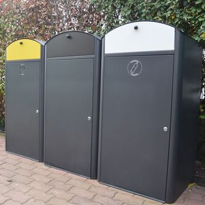 cubo de basura público