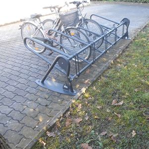 aparcabicis de suelo