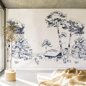 papel pintado contemporáneo