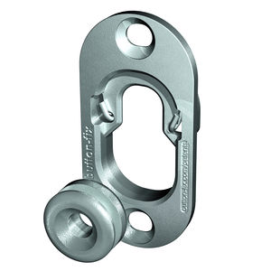 sistema de fijación para paneles / de metal / para panel aislante / para tabique