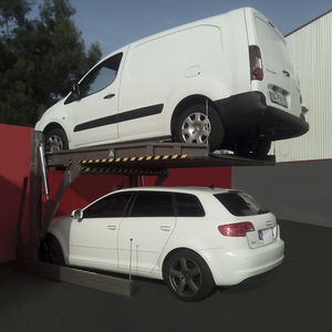 plataforma para coches hidráulica