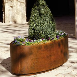 jardinera de acero COR-TEN®