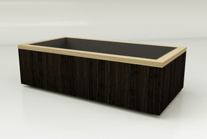 jardinera de madera de frondosa