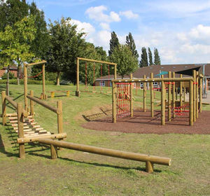 parque de fitness al aire libre para parque infantil