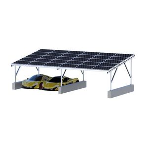 cubierta para aparcamiento de aluminio