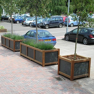 jardinera de madera