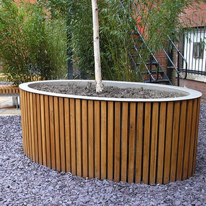 jardinera de madera