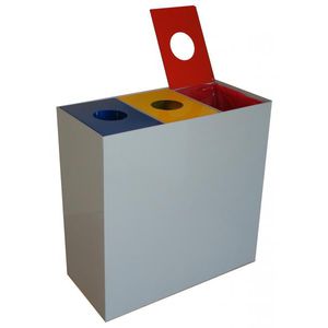 cubo de basura público