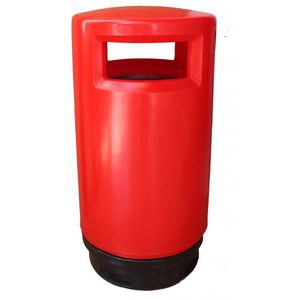 cubo de basura público
