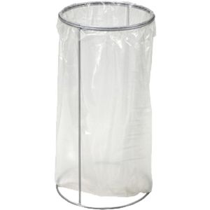 soporte de bolsa de basura público / de acero