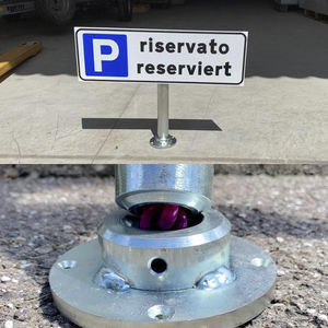 mástil para de señalización vial / de acero