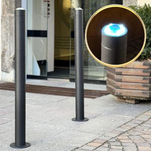 bolardo con LED integrados